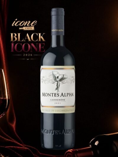 Pro BRASIL e URUGUAI (12) MONTES ALPHA CARMENÈRE