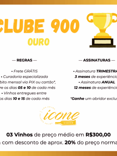 CLUBE ÍCONE VINHOS — ASSINATURA